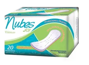 Protectores Diarios Nubes 20unds